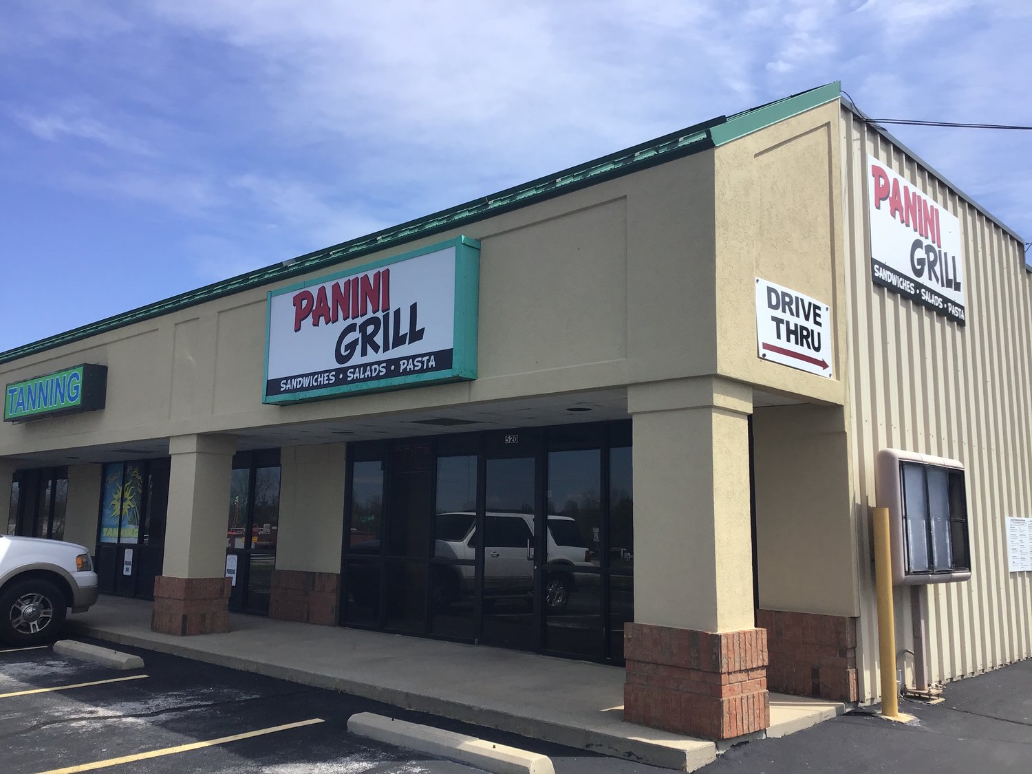 Panini Grill has started drive-thru service at 520 N. West Bypass in the Carpenter Heights center.